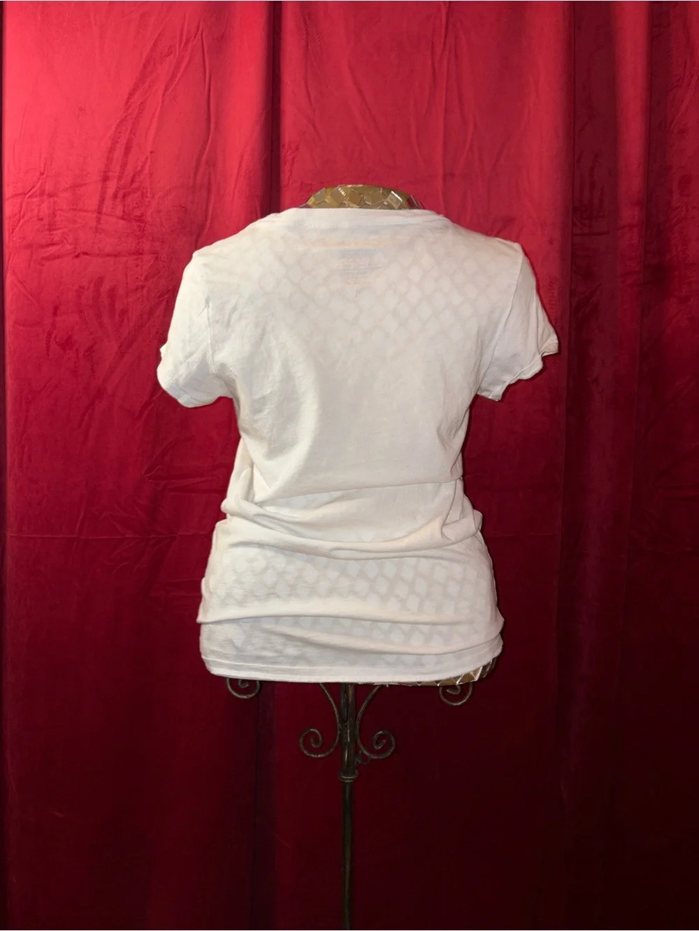 Kenneth Cole White Short-Sleeve Logo Tee - Picture 3 of 4